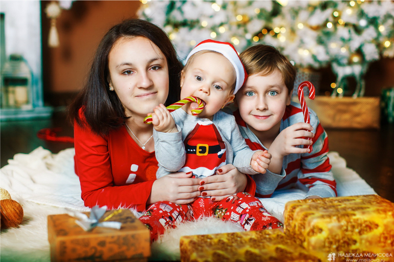 Прислали еще новогодние фотки )