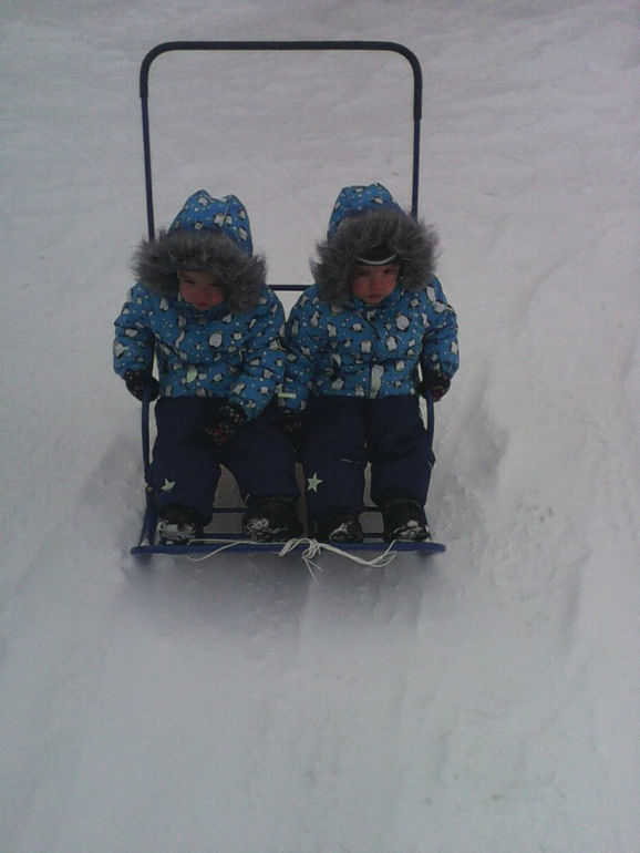 У нас новые санки!