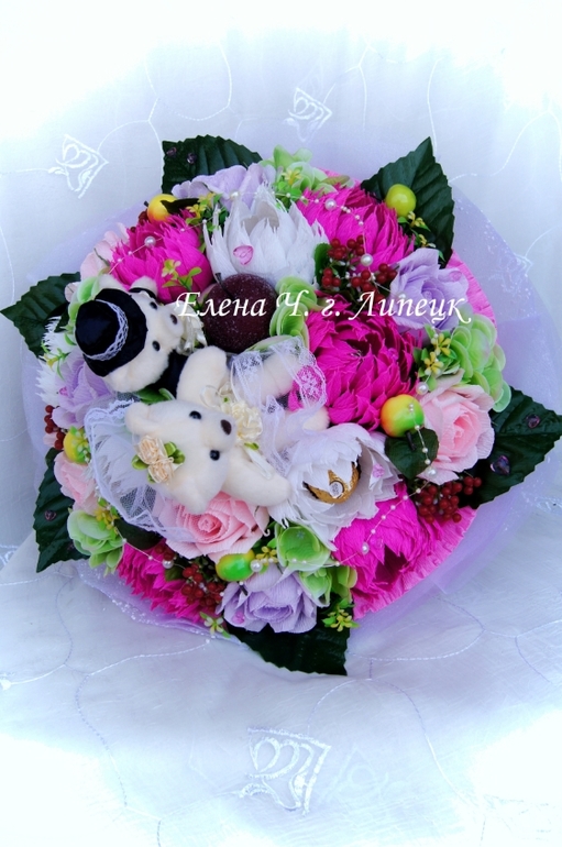 Пару букетиков от меня