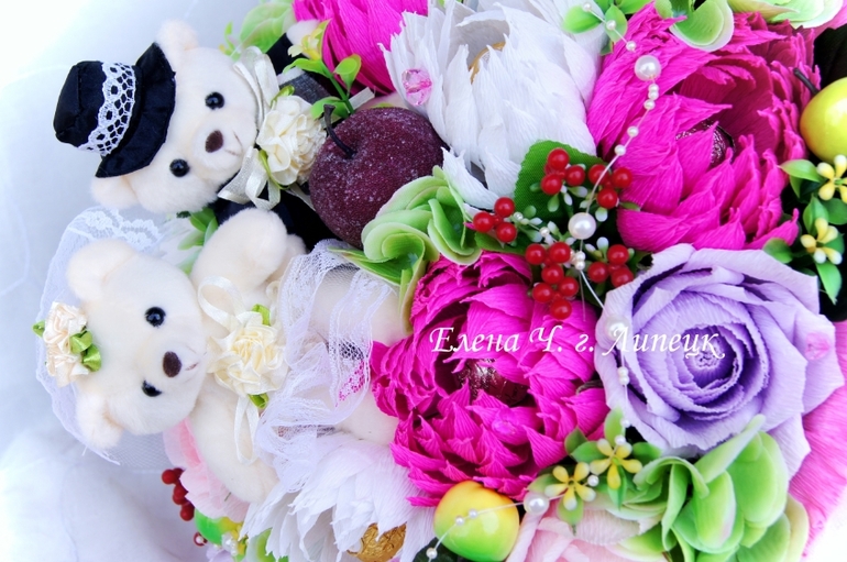 Пару букетиков от меня