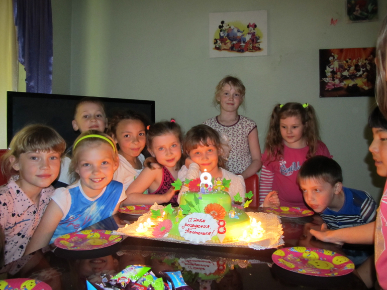 Настёне 8 лет!!!