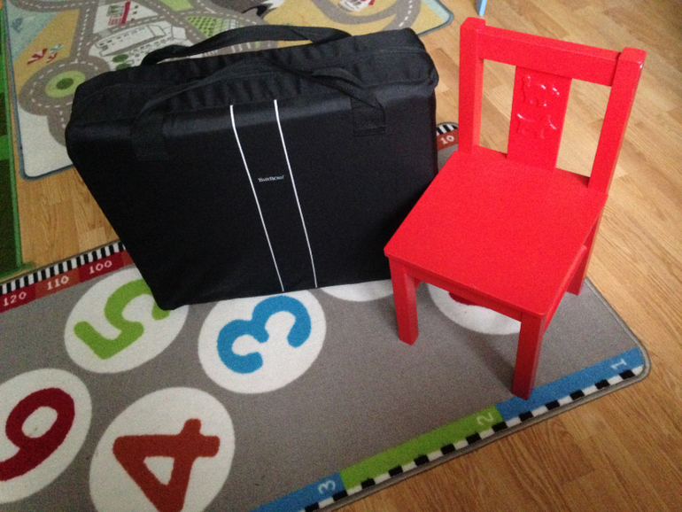 Детский складной манеж-кровать от BabyBjorn