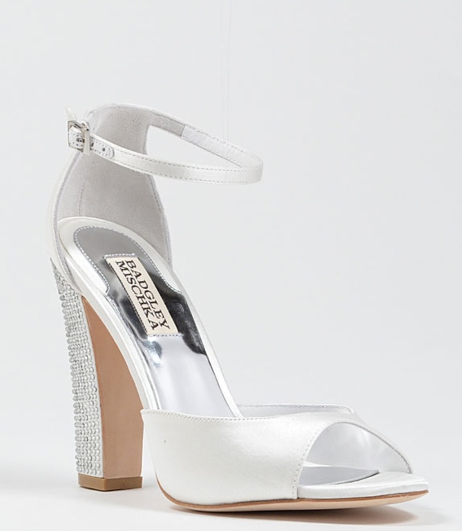 Красивая свадебная обувь Badgley Mischka и другие бренды