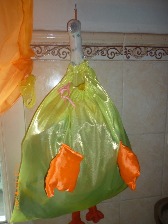 гусь и гусята