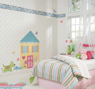 Стилистика наклеек в детскую