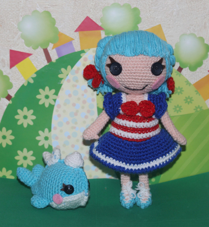 Наша Лалалупси и её питомец)