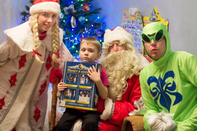 Как к нам Дед Мороз приходил