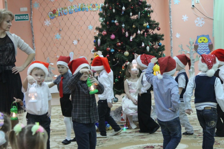 Новый год в саду)