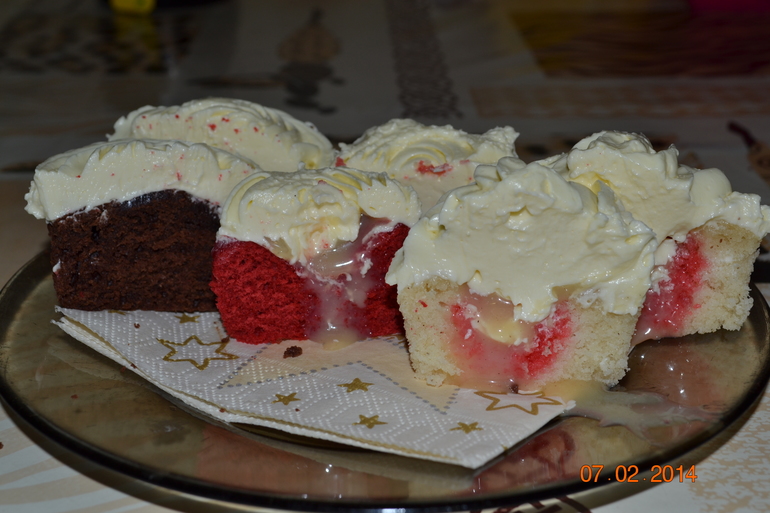 Девочки,вот и до меня доехали вкуснейшие шедевры!!