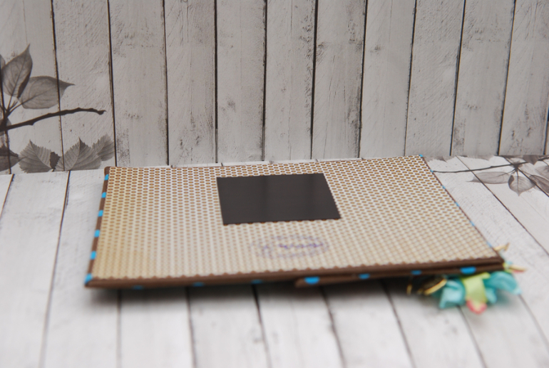 Мягкая фоторамочка с блоком для записи