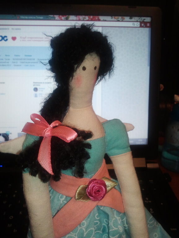 Моя первая, но не последняя тильда.