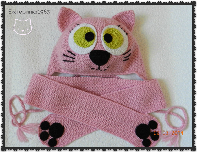 Шапочка "Киса"