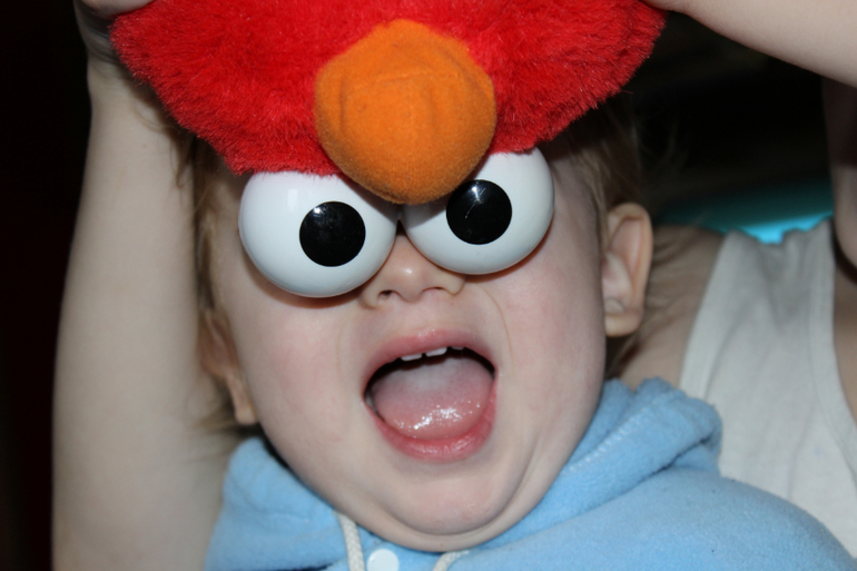 Мой пупс ) радует ...