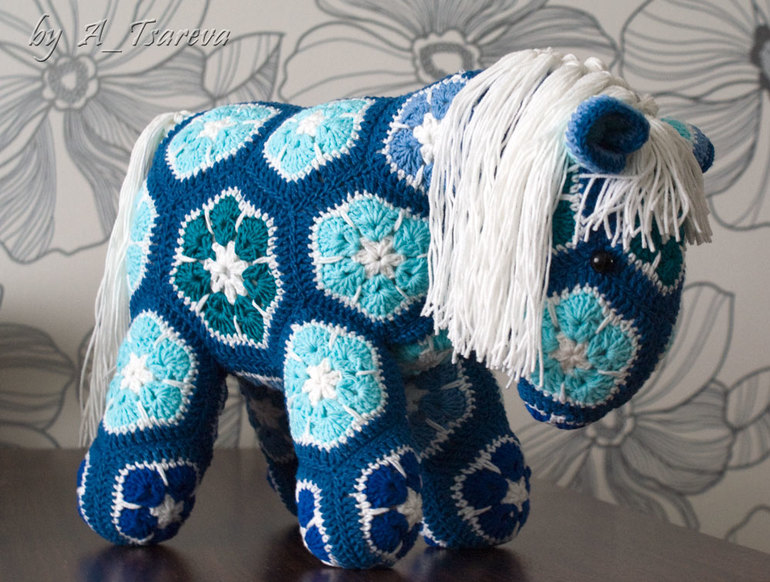 Мои новые игрушки из мотивов "Африканский цветок"