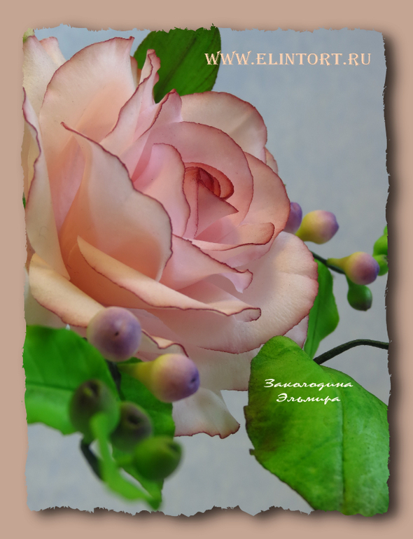 Сахарный букет.