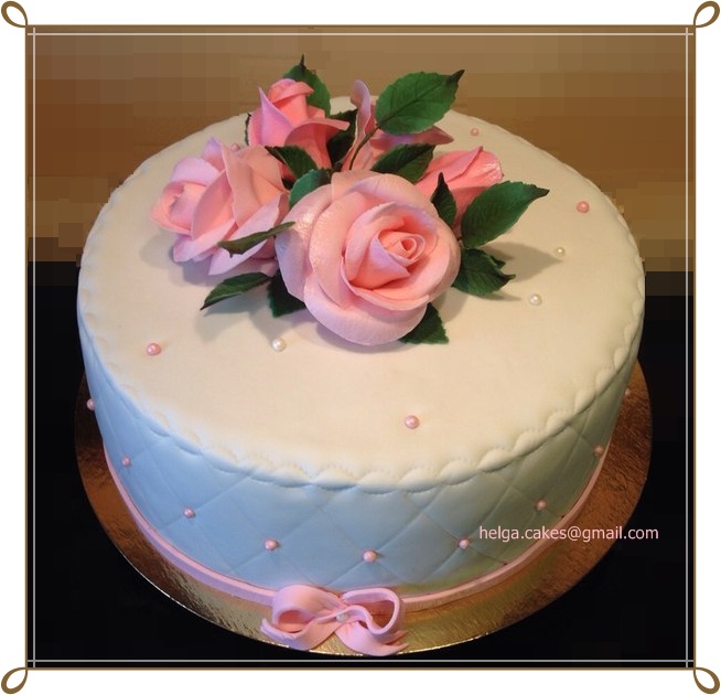 Нежный с розами...