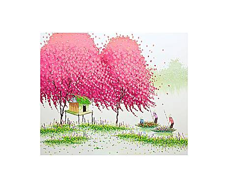 Phan Thu Trang. Эмоции на холсте.