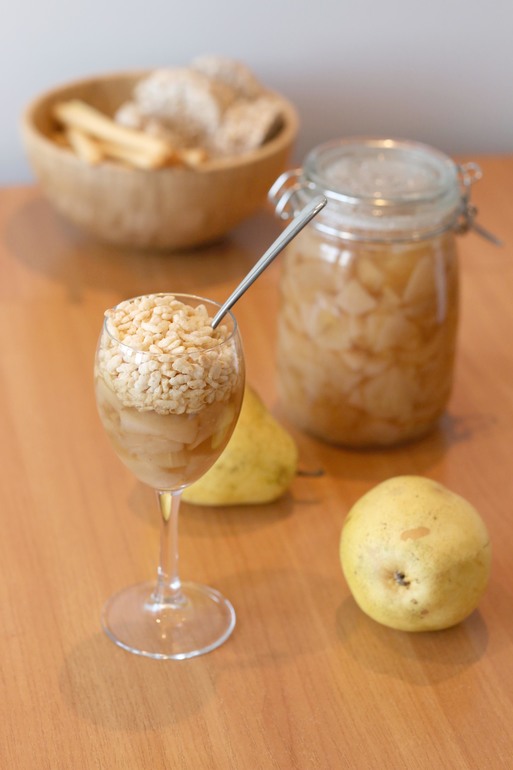 Десерт из груш