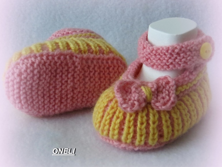 Пинетки-туфельки "Бантик"