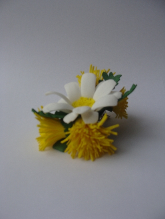 Мои первые цветочки из фоамирана