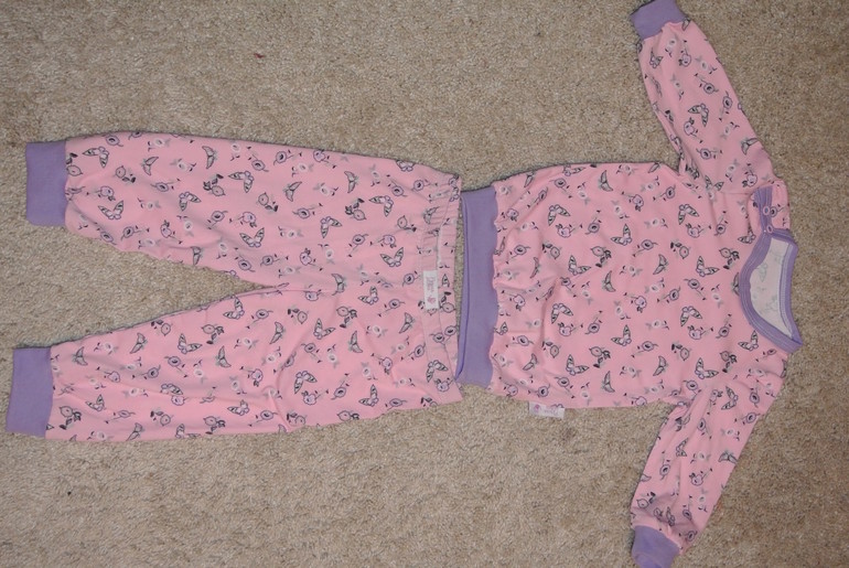 Моя первая пижамка для дочки