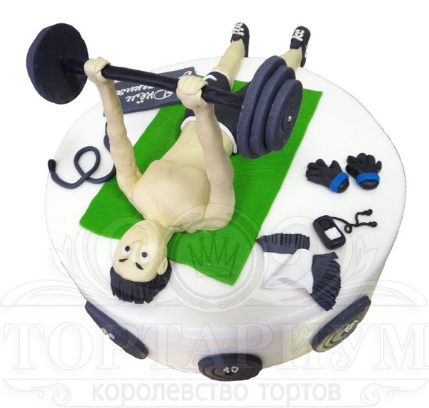 девочки, как сделать штангу в руках???