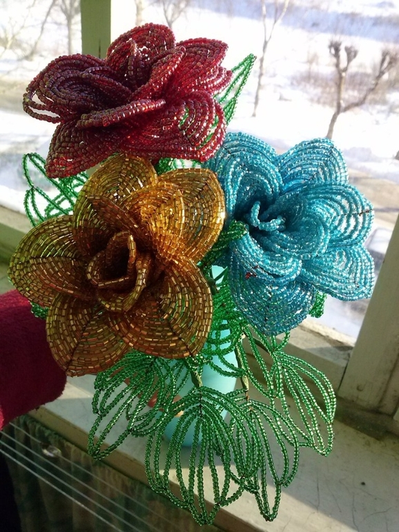 Розы,букет №2