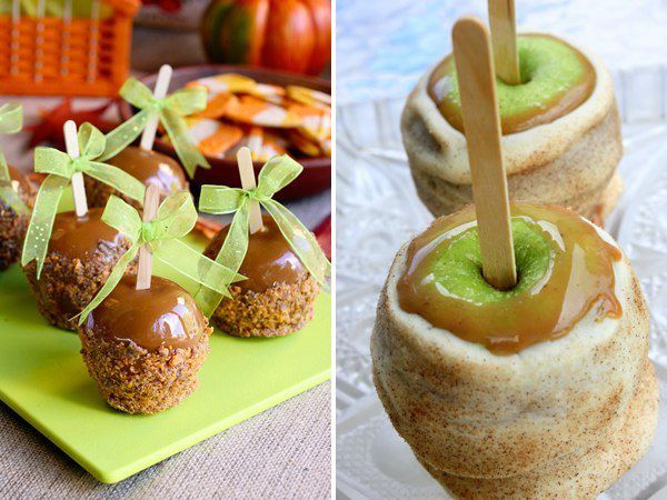 Яблоки в карамели