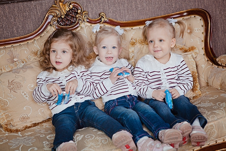Фотосессия в три годика.