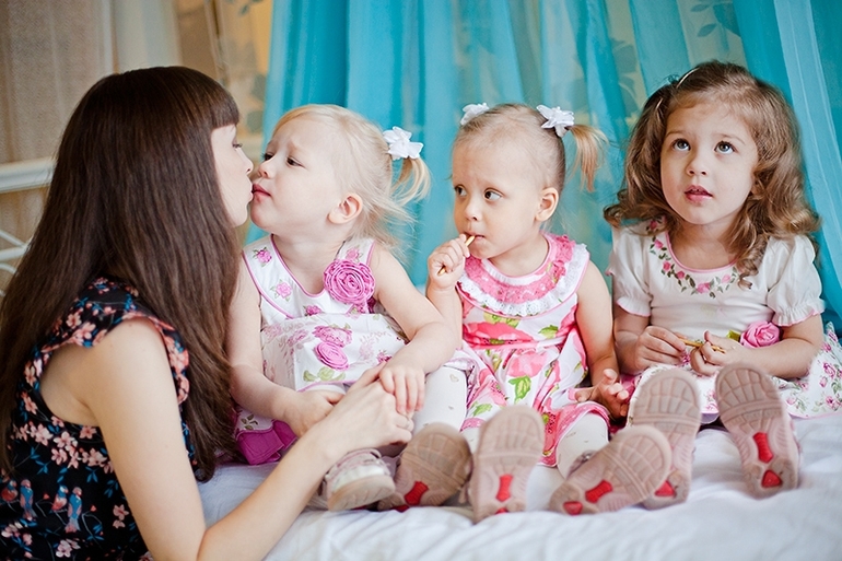 Фотосессия в три годика.