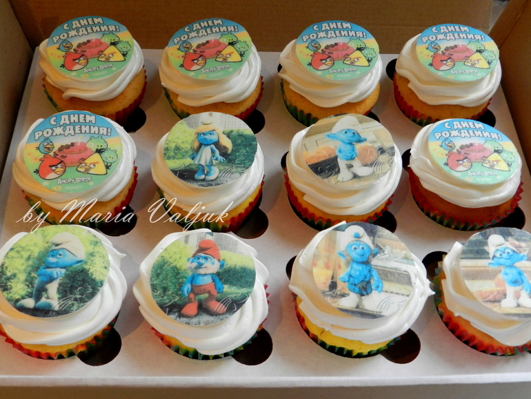 Капкейки и кейкпопсы.