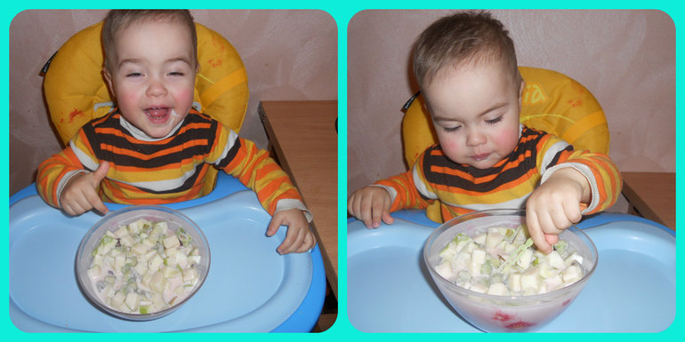 Зеленые фрукты...