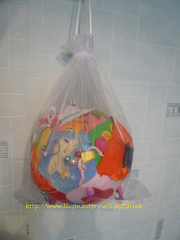 Развивающий мячик