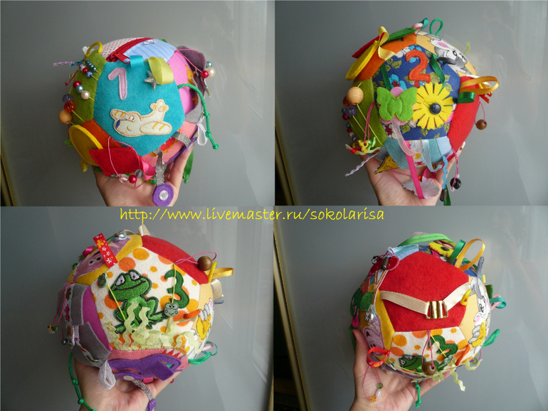 Развивающий мячик