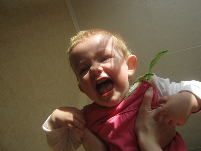 Полине 1год и 6 месяцев