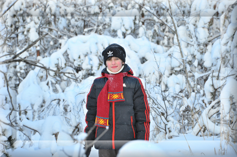 Зимняя сказка  !!! Наша прогулка!!