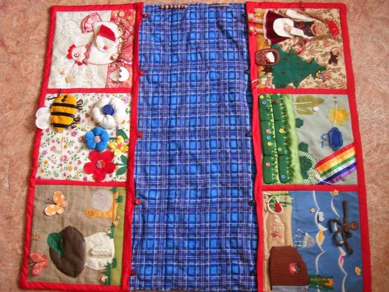 Развивающий коврик - мой подарок доченьке на годик