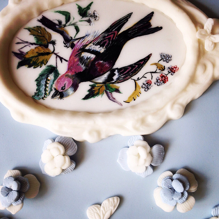 тортик с птичкой 6 кг.