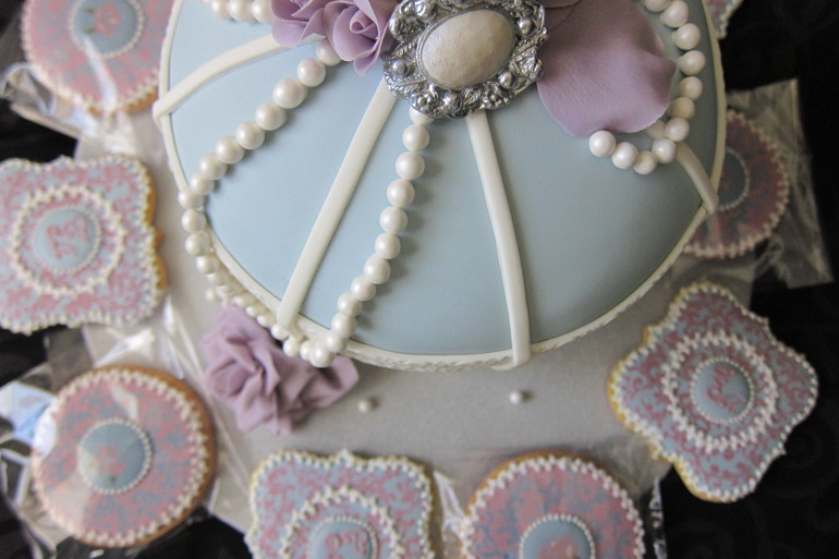 торт с печеньками