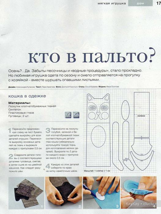 кот в пальто