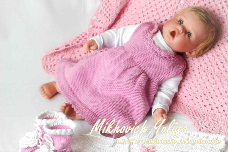 Комплект для крестин и выписки(много фото под катом)