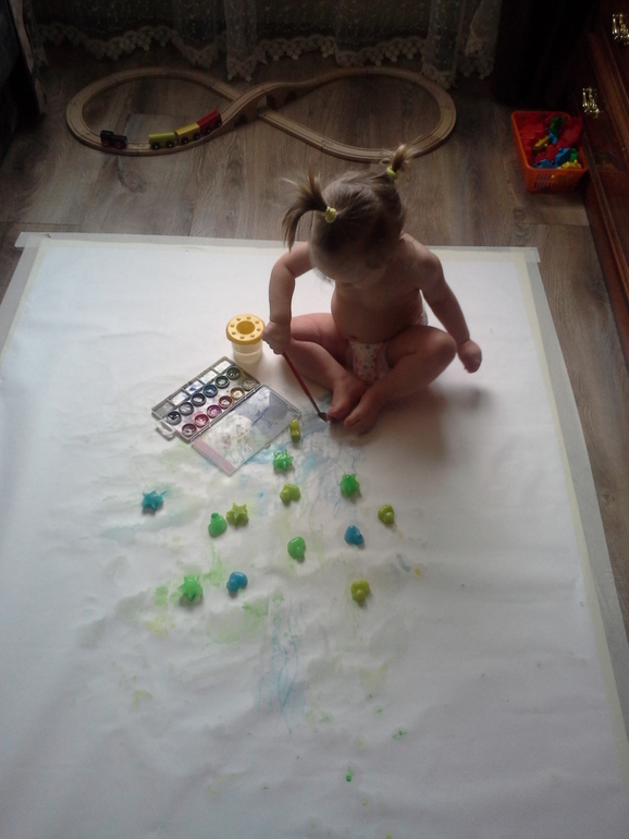 Рисуем льдом и прочие рисовательные занималки