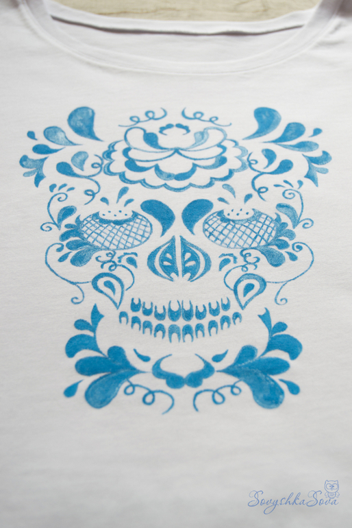 Почти "гжель"))