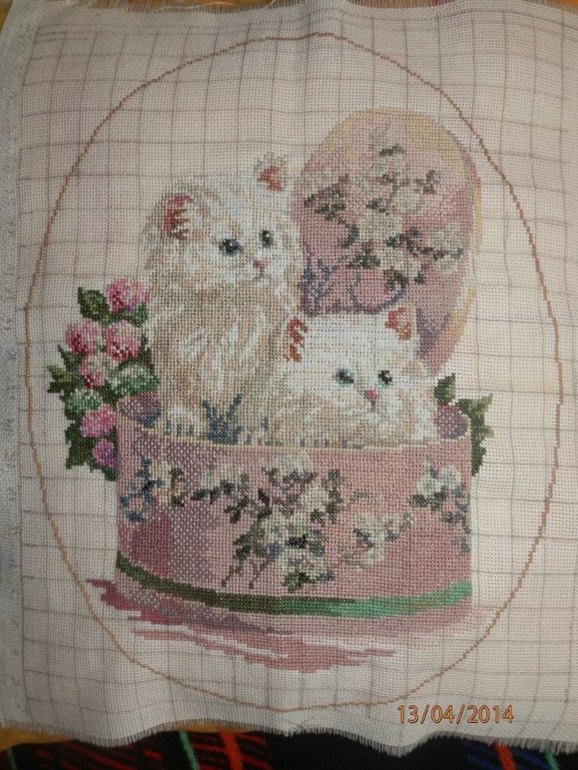 Что делать с вышивкой?