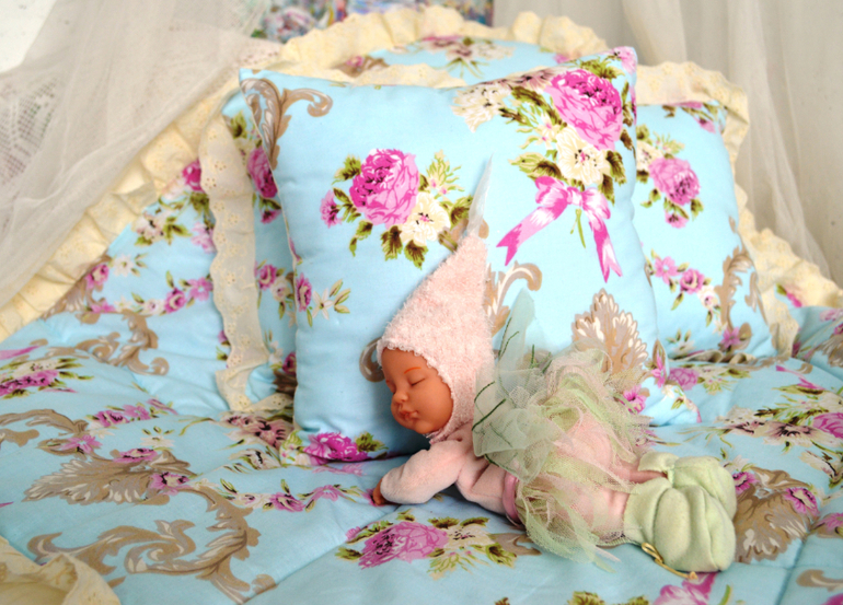 Детское легкое одеяло - Бортики в кроватку my-little-bebi