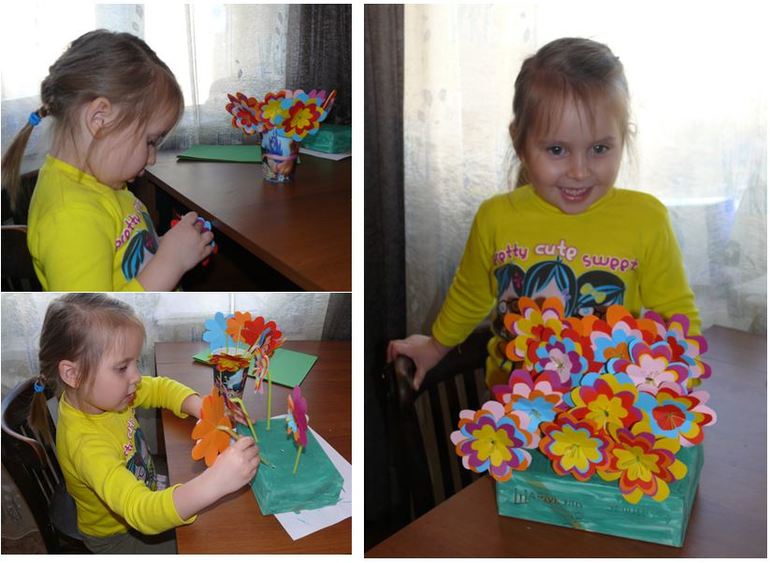 Поделка на 8 марта!