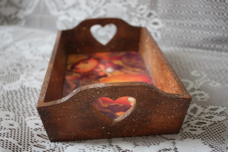 Кухонные принадлежности в технике декупаж