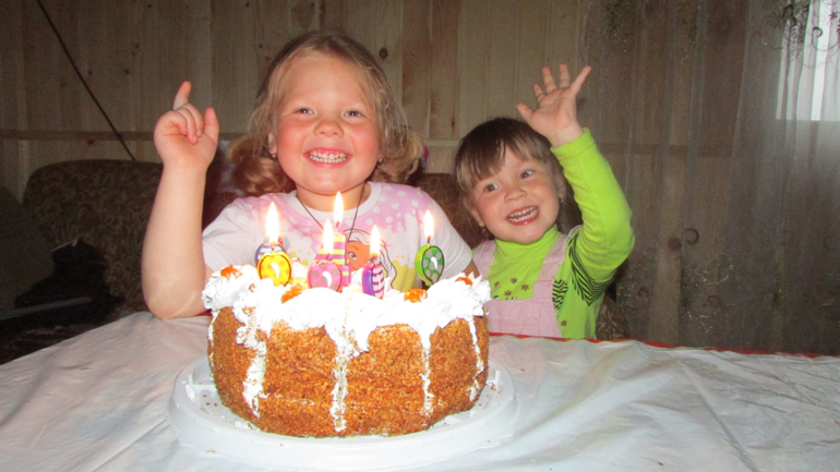 Верунюшке 4 года!