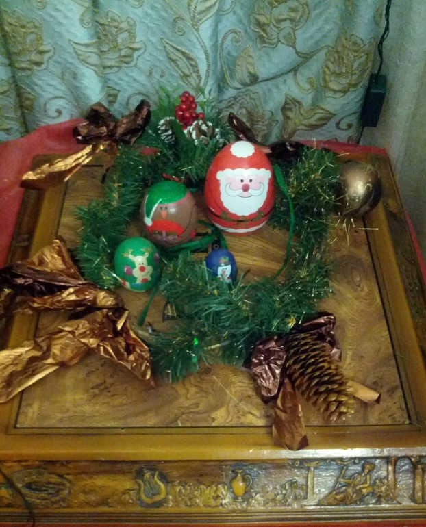 Наше новогоднее домоукрашательство)))