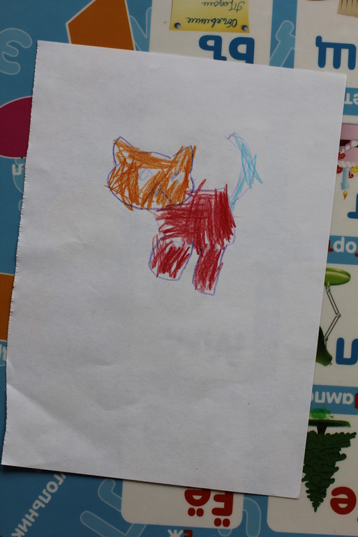 Андрей рисует